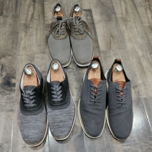 Cole Haan Men's Gray and Black Oxfords